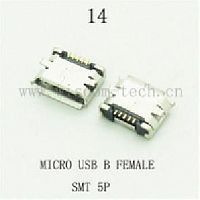  SMT 14 USB micro B-5S2 5pin