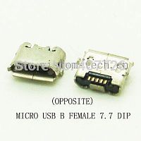 DIP 30 USB micro B female 7,7 