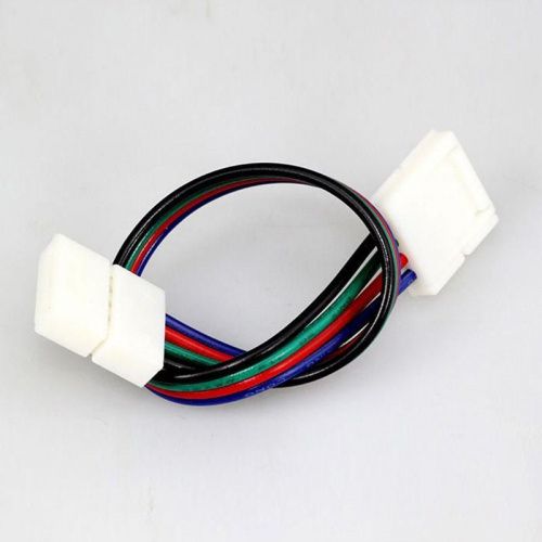 Led connector 10mm wight,for strip 2 connector RGB  - komlark.ru