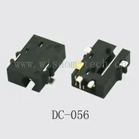  SMT DC-056 2,8*0,7mm 5pin  10*6,25 1pin Gold