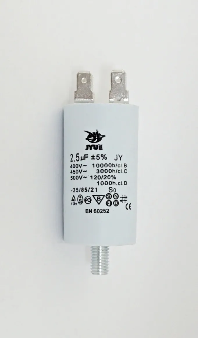 CBB-60M 2,5 µF 450 VAC (±5%) (30*56)  Болт+ Клеммы