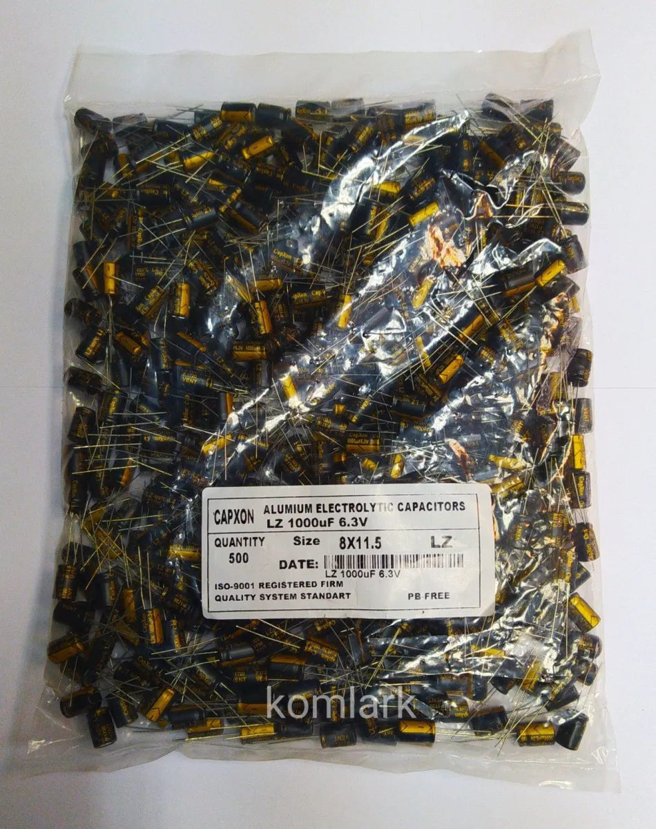 1500 µF 16V 10x20 LZ 200 шт