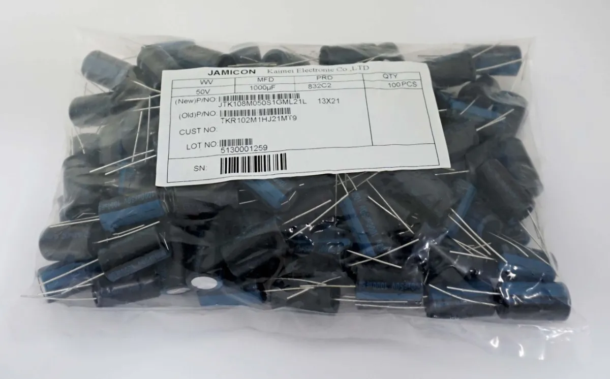 1000 µF 50V 13x21 TKR 100 шт
