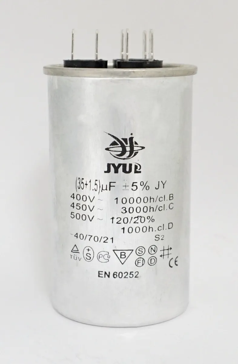 CBB-65 (35+1,5) µf 450 VAC (50*85 mm)