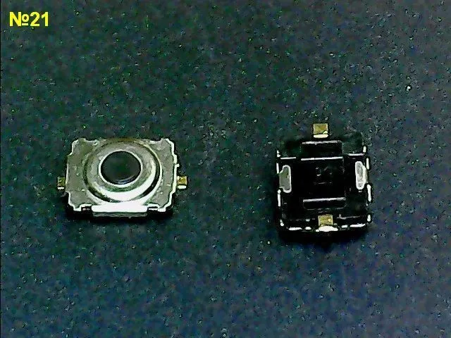 Микрокнопка №21 5*6 мм h=1,35 мм ручка=0,25 мм 2 pin SMD