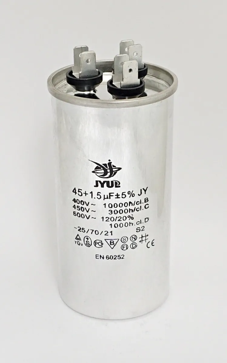 CBB-65 (45+1,5) µF 450 VAC (50*100 mm)