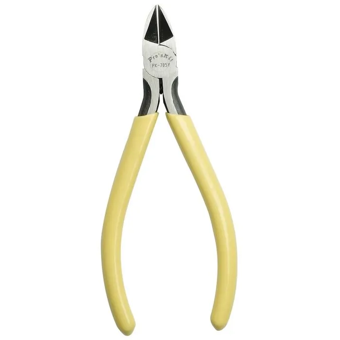 Кусачки прямые 1PK-705Y (медь до 2 мм, 125 мм)