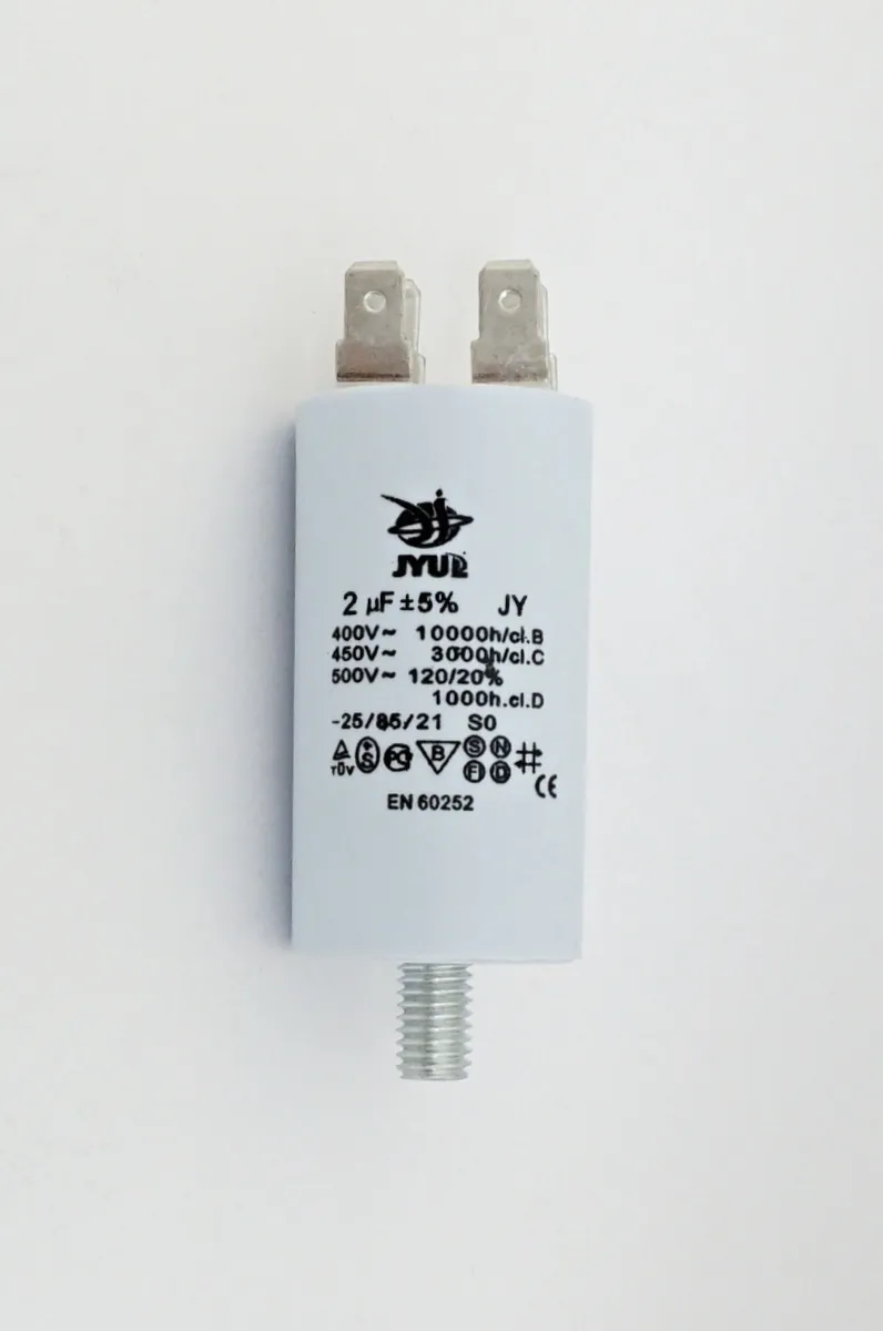 CBB-60M 2 µF 450 VAC (±5%)  Болт+ Клеммы 30*57 mm