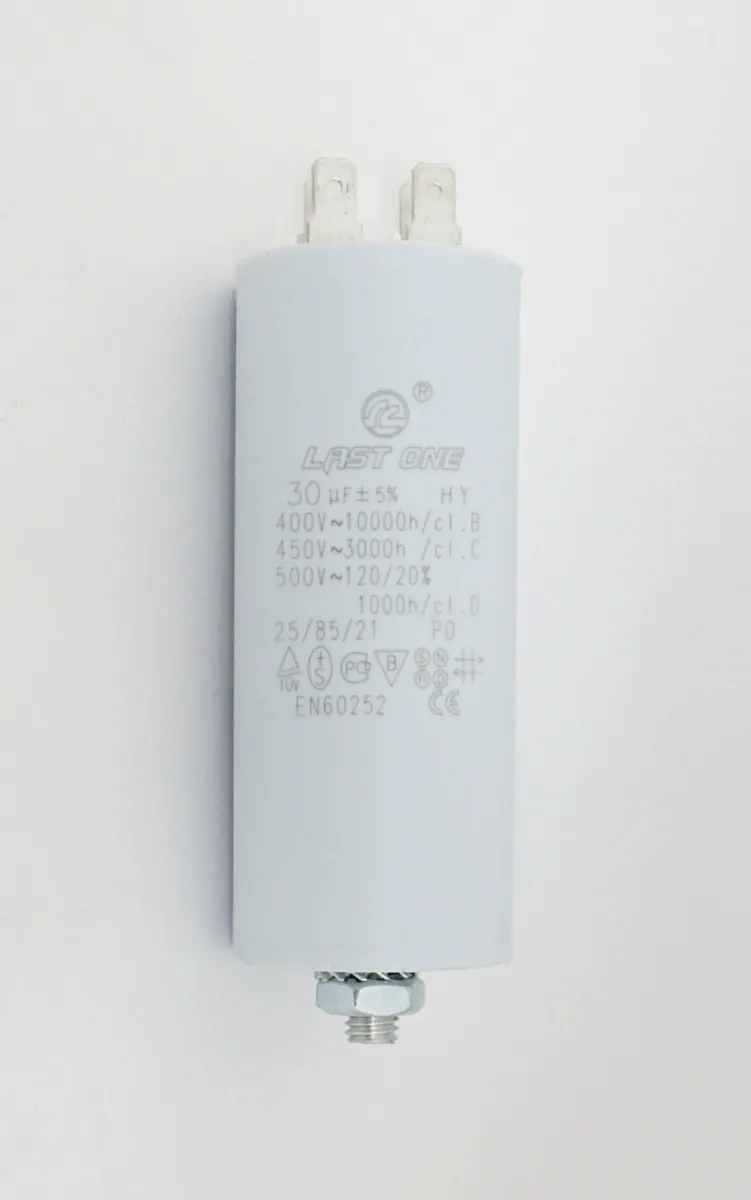 CBB-60M 30 µF 450 VAC (±5%)  Болт+ Клеммы 40*97 mm