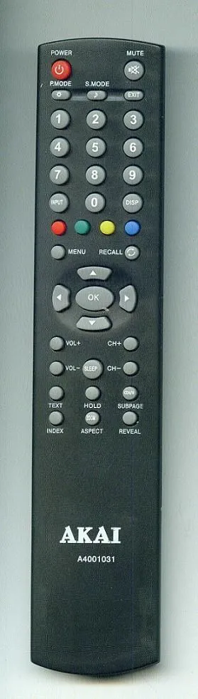 Пульт ДУ для Akai A4001031