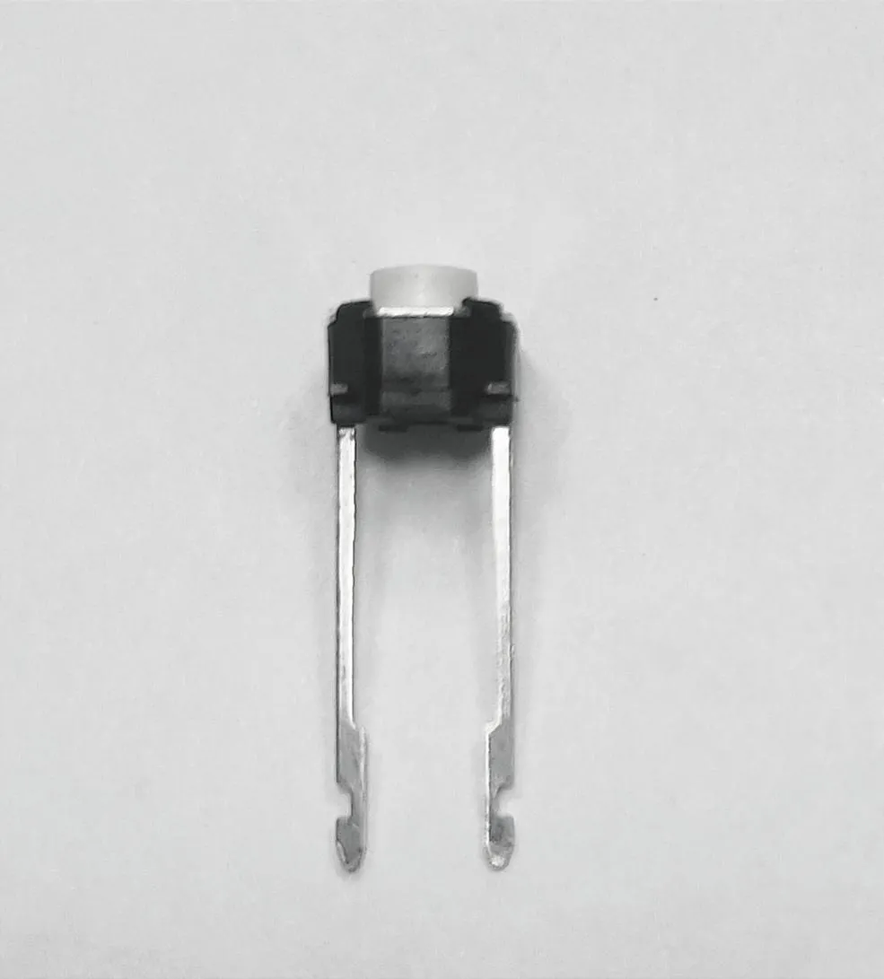 Микрокнопка №6в 6*6*5 мм ручка=4,3 мм 2 pin