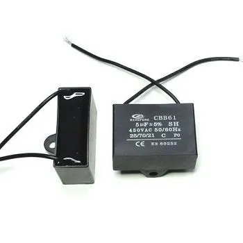 CBB-61 2 µF 450VAC (37x15x25) 5% с гибкими выводами