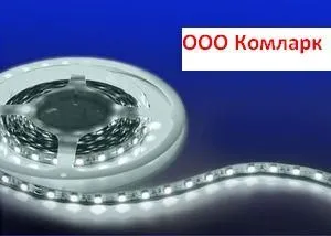 Светодиодная Лента ц. Белый 60 LED 5050  W 21.0-21.6 Lm/LED IP33 12v 5м