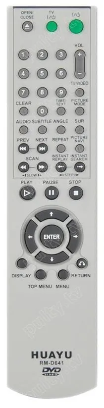 Пульт ДУ для Sony RM-D641