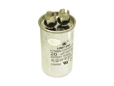 CBB-65 20 µF 450VAC (40x70) 5% с 4-ными клеммами в алюм