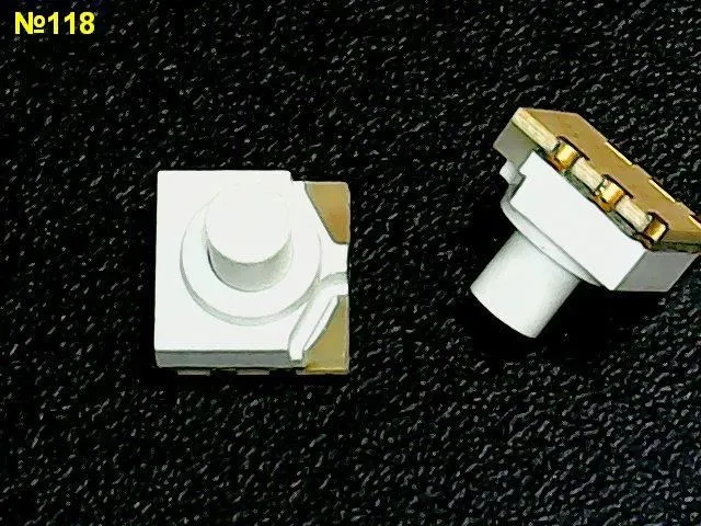 Микрокнопка №118 5*5 мм ручка=2 мм 6 pin SMD