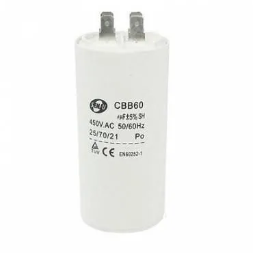 CBB-60H 18 µF 450VAC 40*70 50Hz клеммы