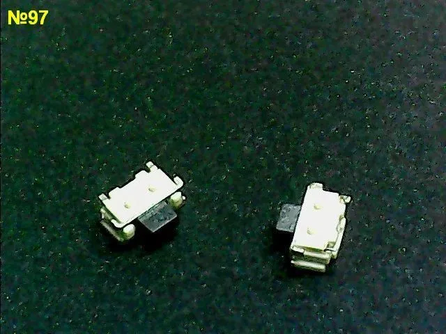 Микрокнопка боковая №97 1,5*4,5 мм h=2, ручка 1 мм
