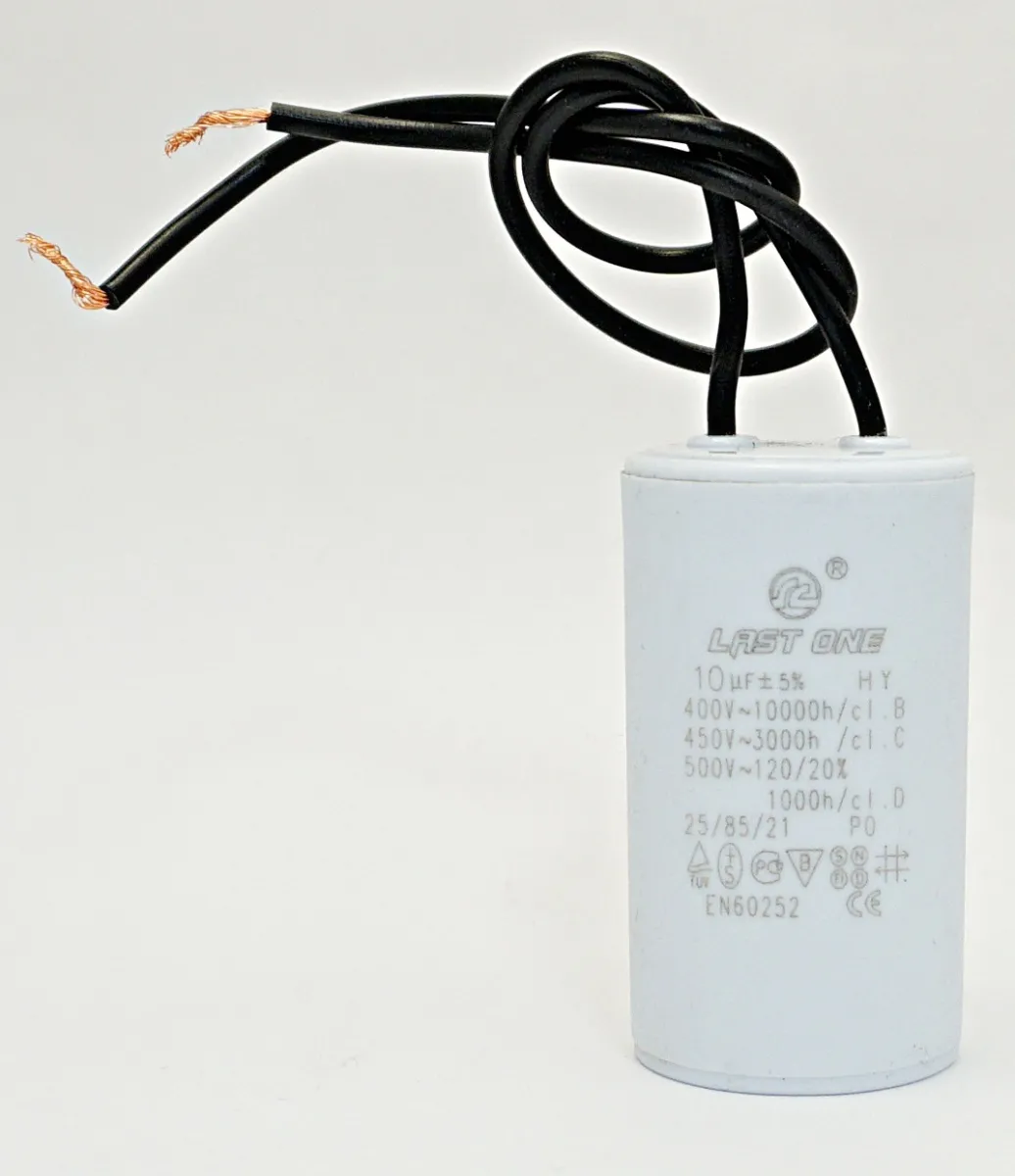 CBB-60 10 µF 450VAC (29x54) 5% гибкие выводы