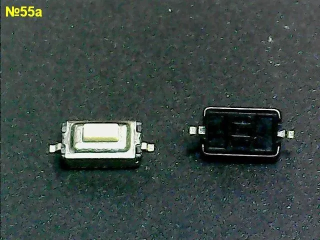 Микрокнопка №55a 3*6мм h=2мм ручка=1мм 2pin SMD