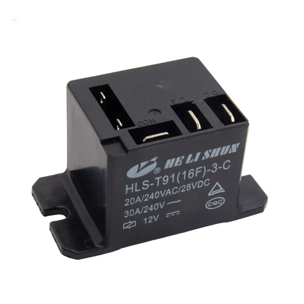 Реле 12V HLS-T91(16F)-3 ток-30A