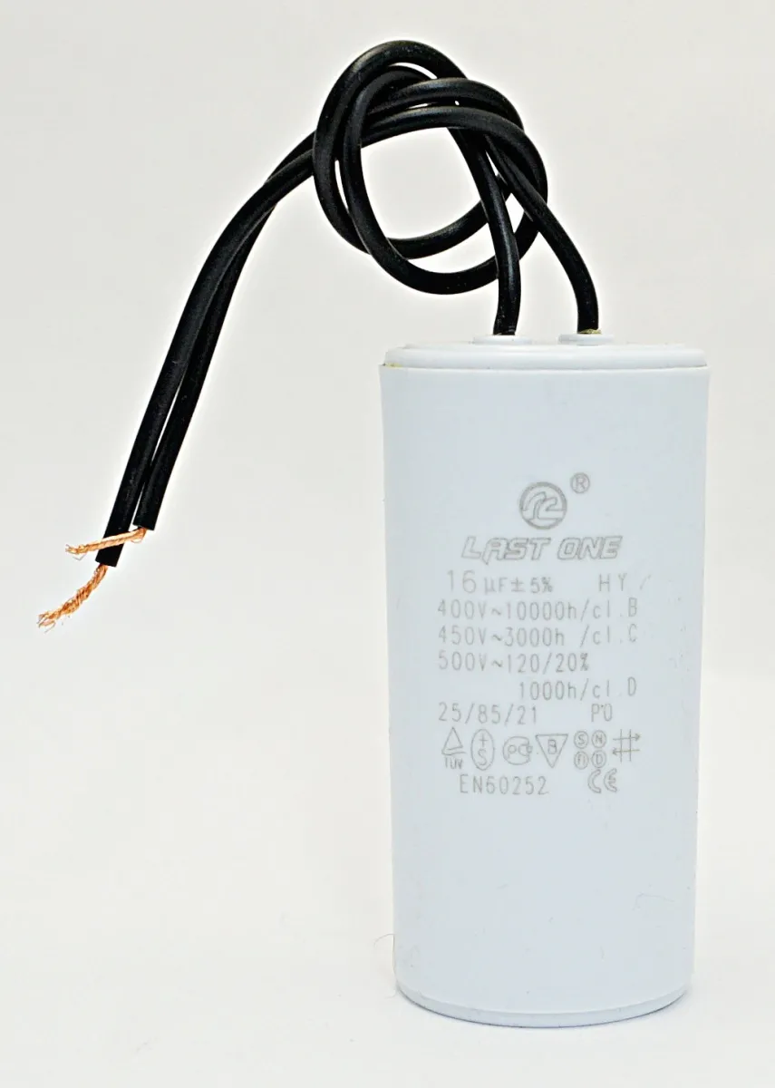 CBB-60 16 µF 450VAC (34x71) 5% гибкие выводы