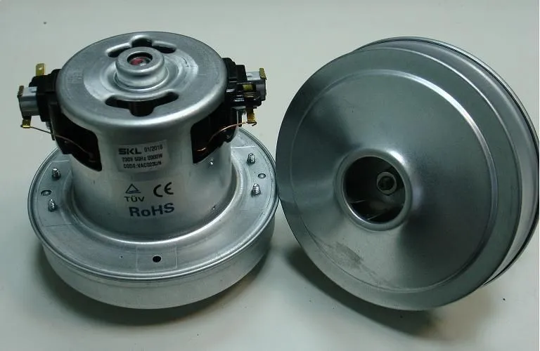 Мотор пылесоса 2000w VAC023UN без кольца H=122 D=135 h=40