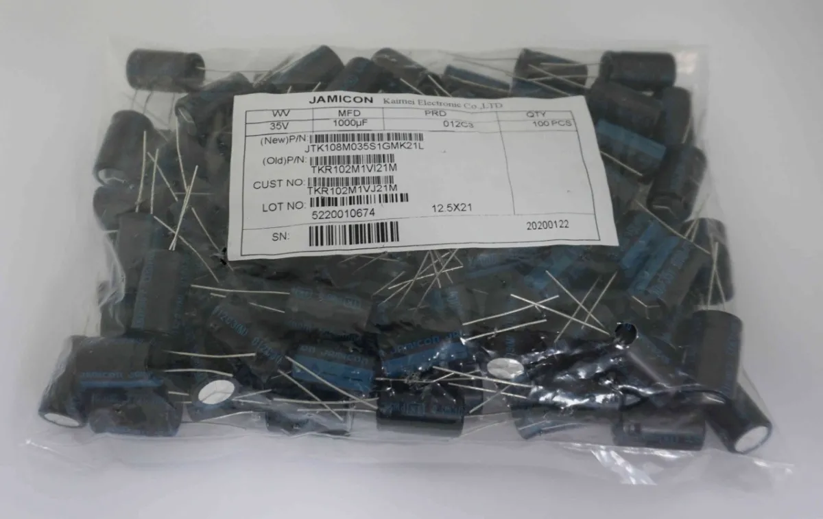 1000 µF 35V 13x21 TKR 100 шт
