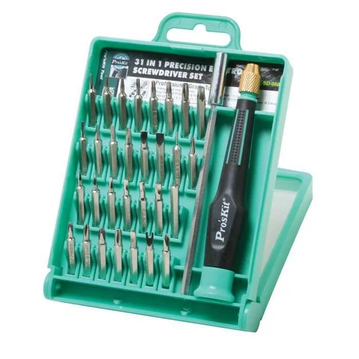 Отвертка со сменными битами прецизионная SD-9802  (30 бит)