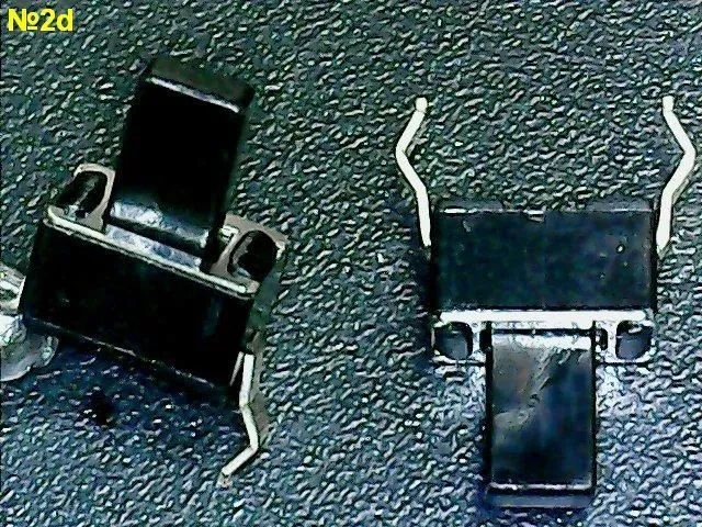 Микрокнопка №2d 3*6 мм ручка=4,5 мм 2 pin