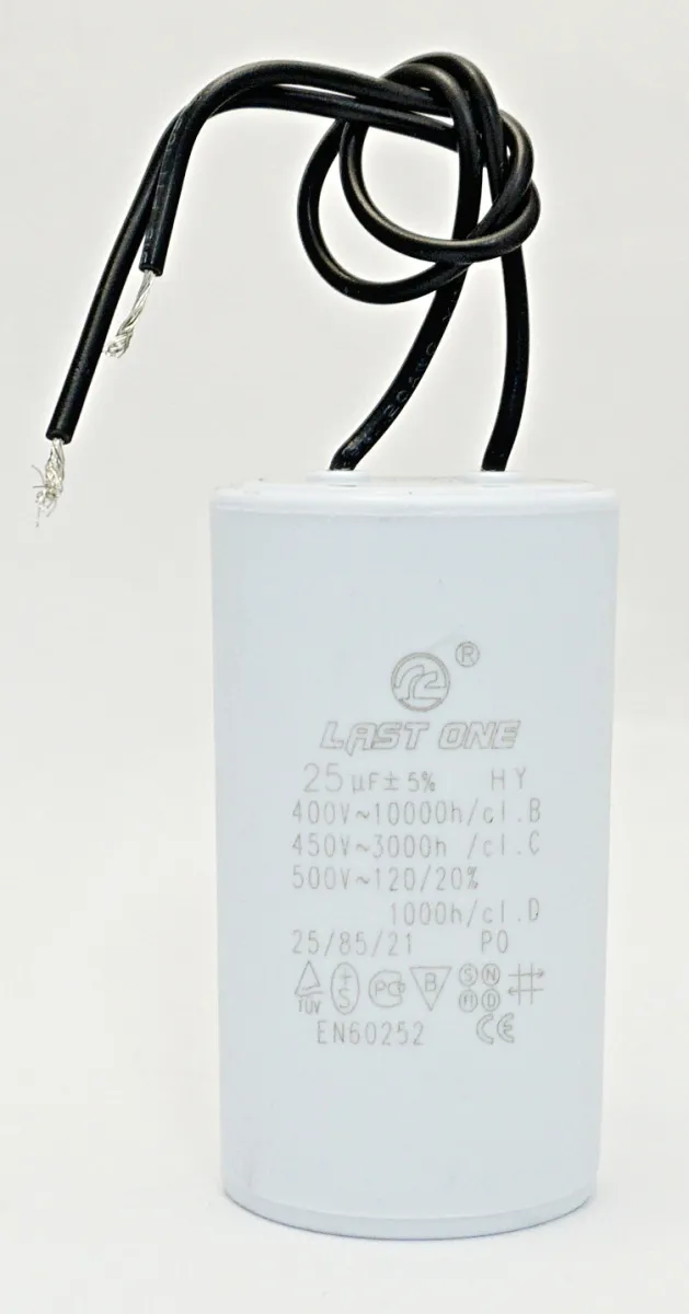 CBB-60 25 µF 450 VAC 38x95 50Hz
