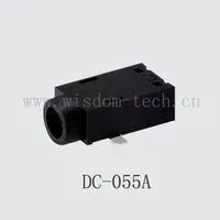 Разъем SMT DC-055A 2,6*0,7mm 3pin разм 10,7*5