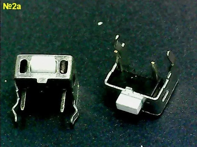 Микрокнопка угловая а.магн. №2a 3*6мм ручка=1мм 2pin
