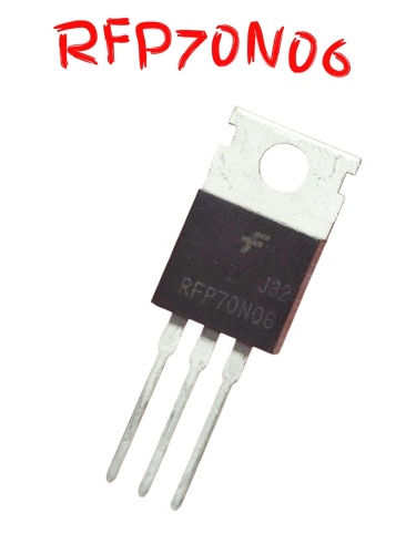 RFP70N06 фото, изображение, тип корпуса TO-220AB-3 RFP70N06 от интернет-магазина komlark.ru