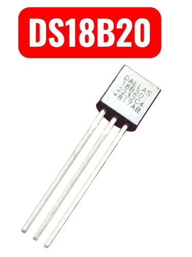 DS18B20 фото, изображение, тип корпуса TO-92-3 DS18B20 от интернет-магазина komlark.ru