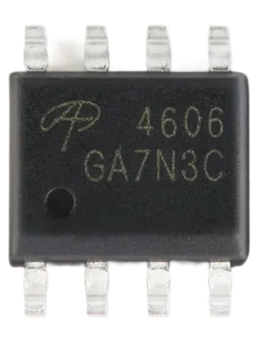 AO4606 фото, изображение, тип корпуса SOIC-8 AO4606 от интернет-магазина komlark.ru