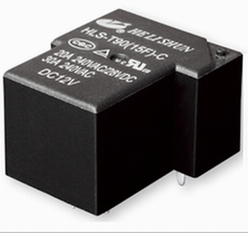 Реле 12V HLS-T90(15F) ток-30A фото, изображение Реле 12V HLS-T90(15F) ток-30A от интернет-магазина komlark.ru