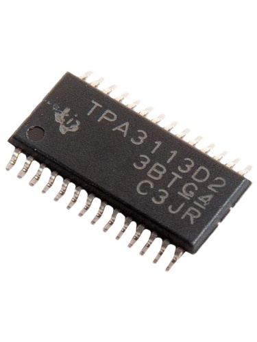 TPA3113D2 фото, изображение, тип корпуса SOICW-28 TPA3113D2 от интернет-магазина komlark.ru