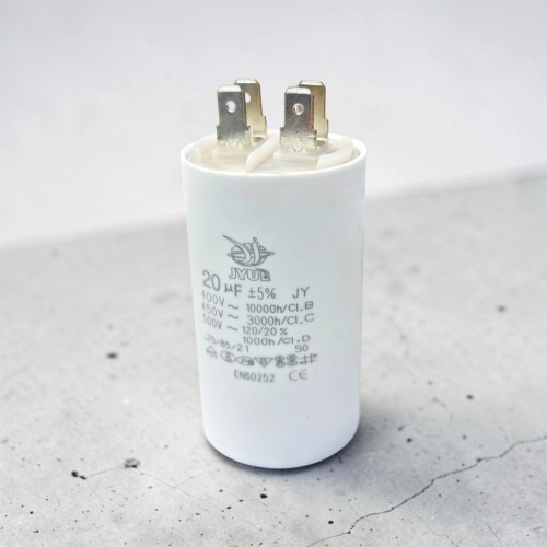 CBB-60H 20 µF 450VAC клеммы 40*70 фото, изображение, тип корпуса CBB-60H 20 µF 450VAC клеммы 40*70 от интернет-магазина komlark.ru