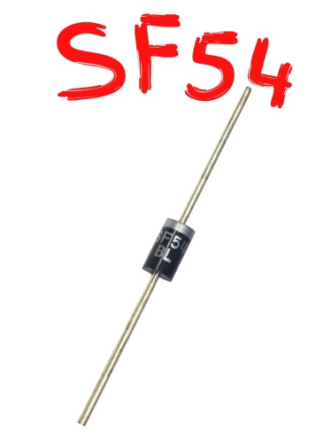 полупроводниковые SF54 фото, изображение, тип корпуса DO-27 полупроводниковые SF54 от интернет-магазина komlark.ru