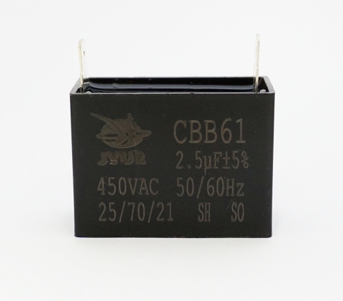 CBB-61 2,5 F 450VAC (38x20x30) 5%    - komlark.ru