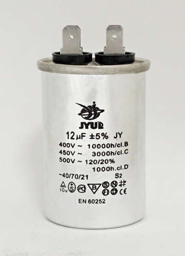 CBB-65 12 �F 450VAC (40x60) 5% � 4-���� �������� � ���� �� ��������-�������� komlark.ru