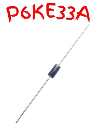 полупроводниковые P6KE33A фото, изображение, тип корпуса DO-15 полупроводниковые P6KE33A от интернет-магазина komlark.ru