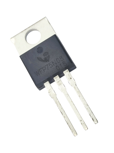 WFP75N08 фото, изображение, тип корпуса TO-220AB-3 WFP75N08 от интернет-магазина komlark.ru
