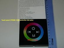 Touch panel (TP008)  RGB controller full-color