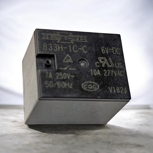 Реле 6V 833H-1C-C 6VDC фото, изображение, тип корпуса - фото 3 Реле 6V 833H-1C-C 6VDC от интернет-магазина komlark.ru фото 3