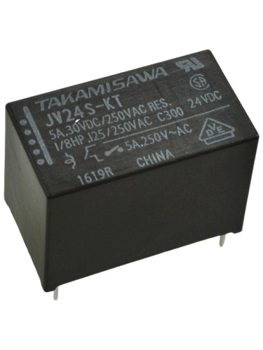 Реле JV-24S-KT 24VDC фото, изображение Реле JV-24S-KT 24VDC от интернет-магазина komlark.ru