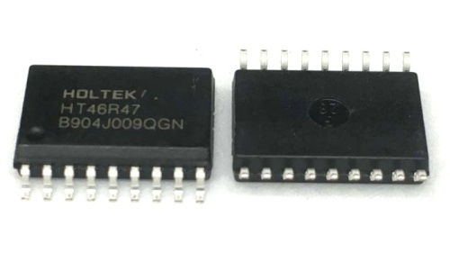 HT46R47 фото, изображение, тип корпуса SOP-18 HT46R47 от интернет-магазина komlark.ru