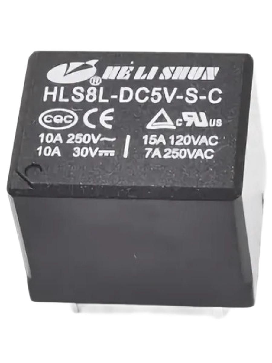 Реле 12V HLS-T73 ток-15A/120V (HLS8L-12VDC)