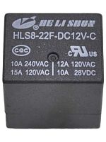  12V HLS8-22F -15A/125V